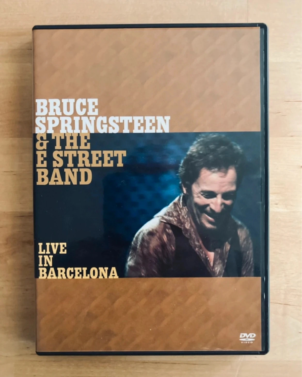 DVD musical Bruce Springsteen & The E-Street Band Live in Barcelona.